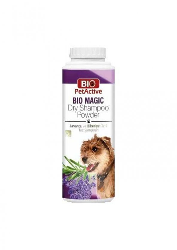 Bio Pet Active Lavanta Ve Biberiye Özlü Kuru Köpek Şampuanı 150 Gr