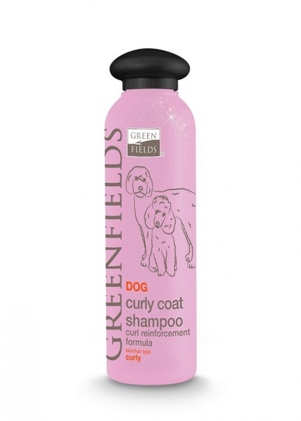 Green Fields Dog Curly Coat Kıvırcık Tüylü Köpek Şampuanı 250 Ml