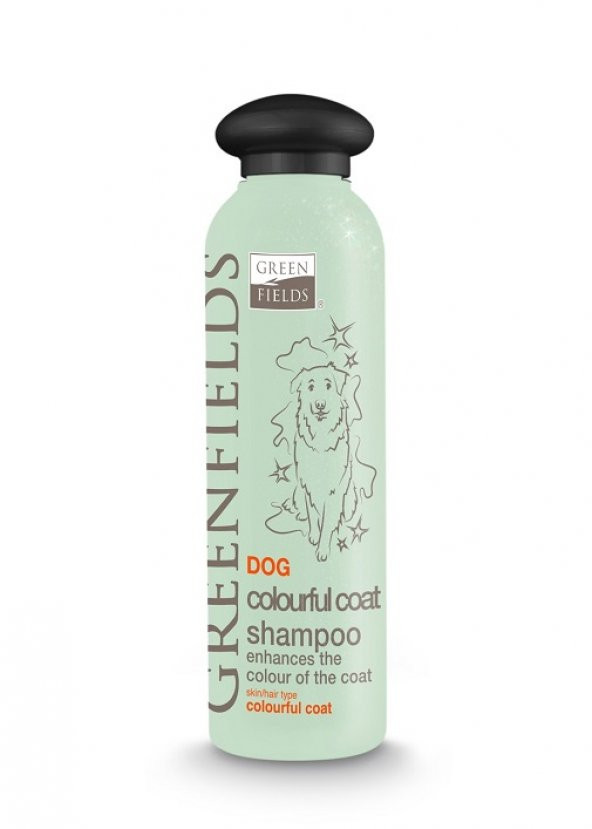 Green Fields Colourful Coat Renkli Tüyler İçin Köpek Şampuanı 250 Ml