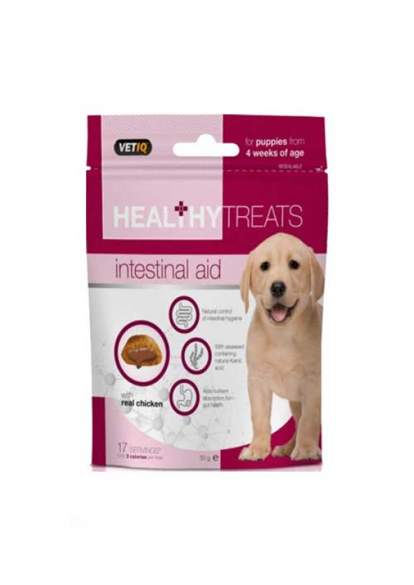 Vetiq Healthy Treats Nutri-Booster Yavru Köpek Ödül Maması 50 gr