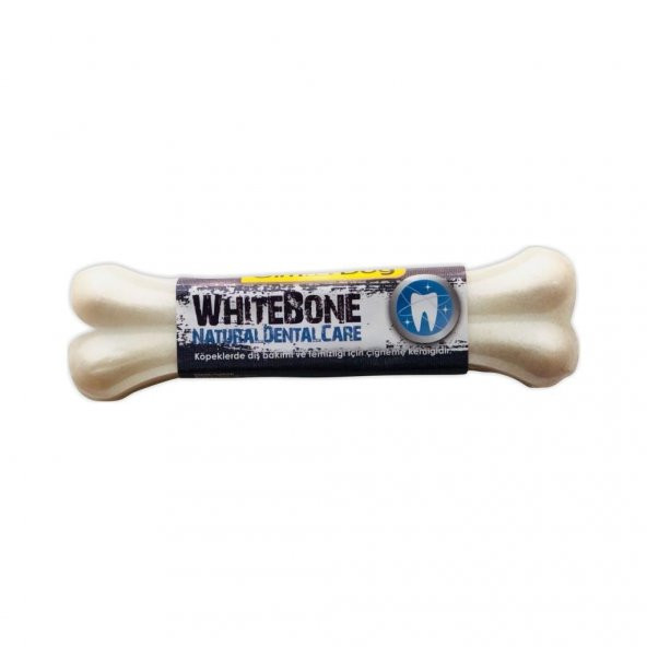 Gimdog whitebone press kemik 12,5"  tekli sütlü