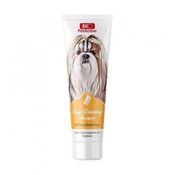 Bio Pet Active Easy Grooming Uzun Tüylü Köpek Şampuanı 250 ml