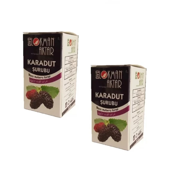 Karadut Şurubu 2 x 50 ML, Lokman Aktar ürün görseli