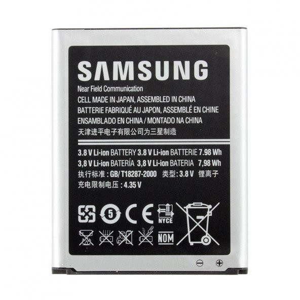 Samsung Galaxy 9301 S3 Neo Batarya Pil  100  Orjinal