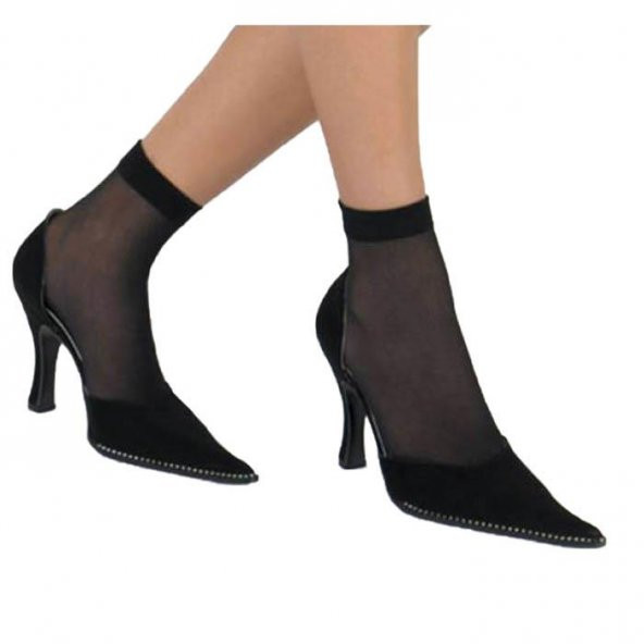 12 Çift Bella Calze Bayan İnce Kısa Soket Çorap