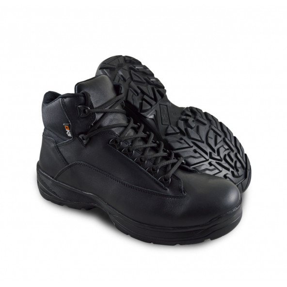 Oks Cougar 6'' RNK 200 Outdoor Siyah Deri Yarım Bot - 5