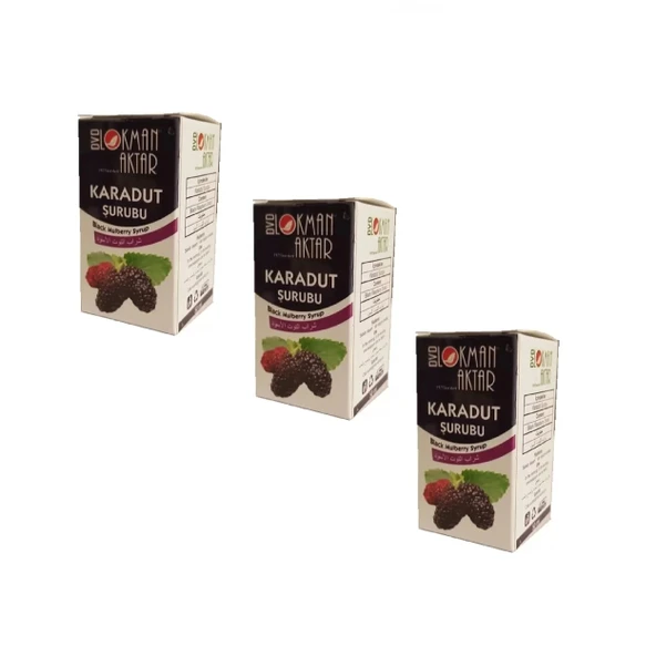 Karadut Şurubu 3 x 50 ML, Lokman Aktar ürün görseli