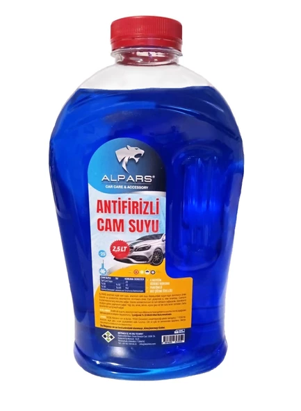 ALPARS Oto Cam Suyu 2,5 Lt Antifrizli Cam Suyu - 25 Derece