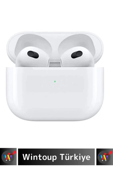 Premium iPhone 16 Tam Uyumlu Dokunmatik 3. Nesil Kulak İçi Bluetooth Kulaklık - Resim 3