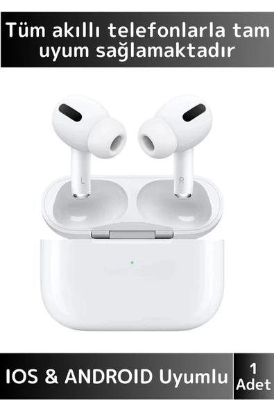 Premium iPhone 16 Tam Uyumlu Dokunmatik Luxery PRO Kulak İçi Bluetooth Kulaklık ürün görseli