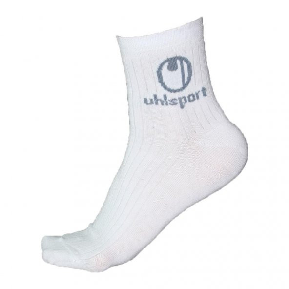 Uhlsport Unisex Kısa Beyaz Çorap 8201006