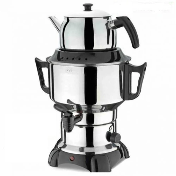 Aldente Elektrikli Semaver Çayçı Çay Makinesi 4.5 Litre Sade