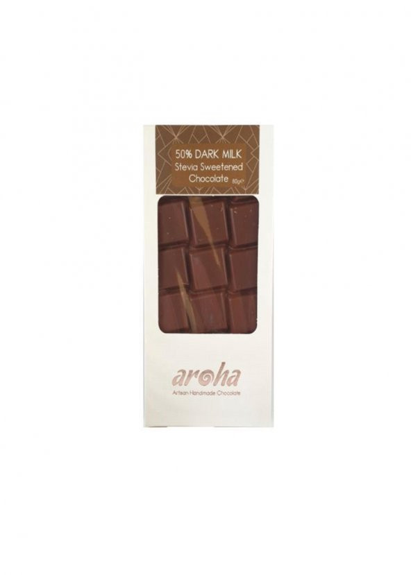 Aroha Sütlü Çikolata 50 Kakao 80g