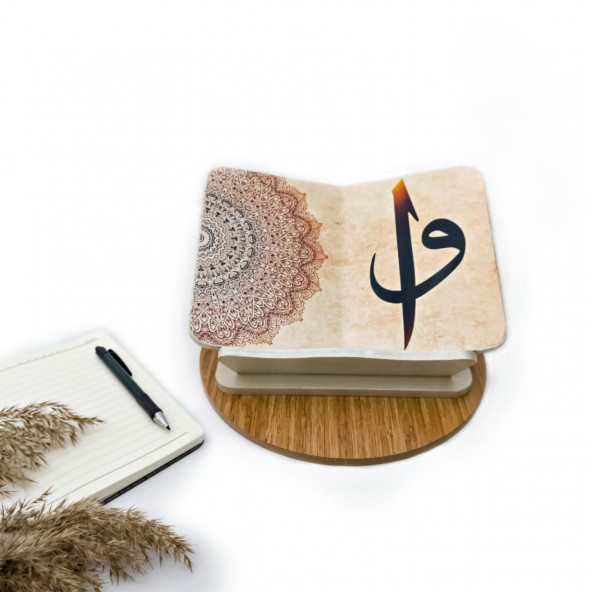 MASA ÜSTÜ AHŞAP RAHLE - 2