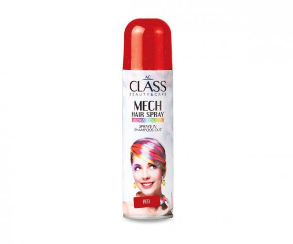 AC Class Mech Saç Spreyi 150 Ml - Kırmızı