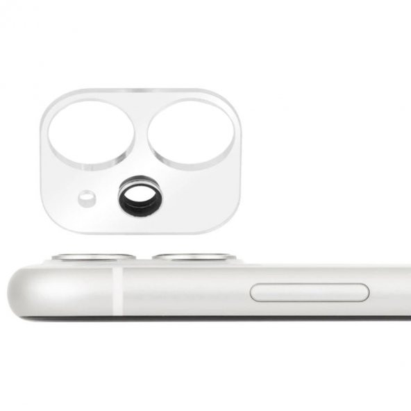 iPhone 12 Mini Kamera Lens Koruyucu 3D Cam Şeffaf Tam Kaplama - 2