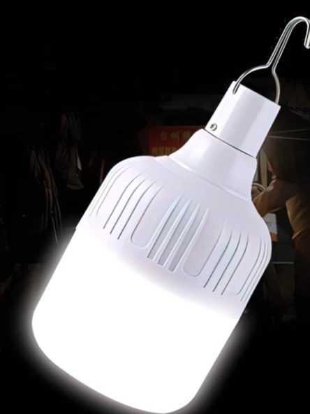 CATA ŞARJLI LED AMPÜL 30w BEYAZ - 2