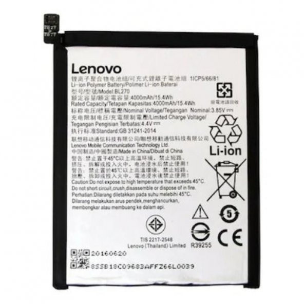 Lenovo K6 Note K53a48 Orjinal Batarya - 1
