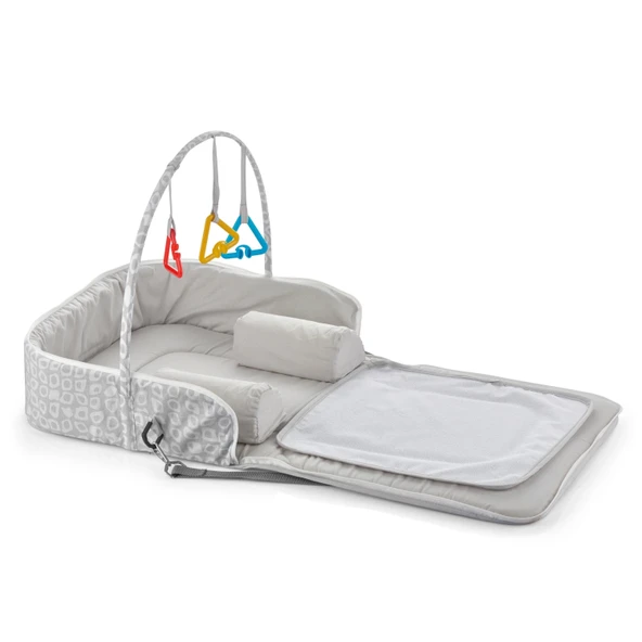 BabyJem Babynest Çanta 771 Gri Kare - 2