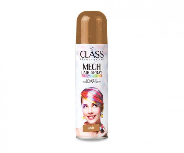 AC Class Mech Saç Spreyi 150 Ml - Altın