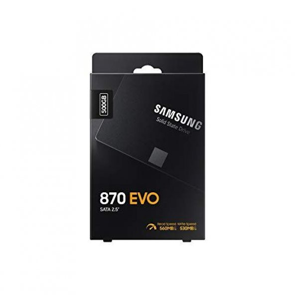 SAMSUNG 500GB 870 EVO 2,5" MZ-77E500BW 560/530MBs - 4