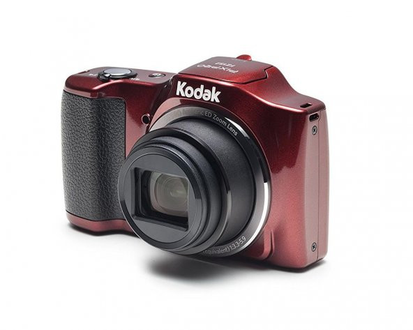 Kodak Friendly Zoom FZ152/15x Yakınlaştırma Dijital Fotoğraf Makinesi-Kırmızı
