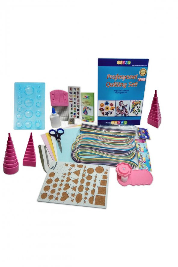 Hayal Profesyonel Quilling Seti - Set No: 4 - 2