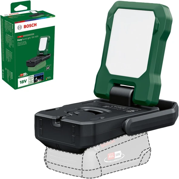 Bosch Easyspotlight 18v-400 Akülü Lamba Solo - 06039A1200