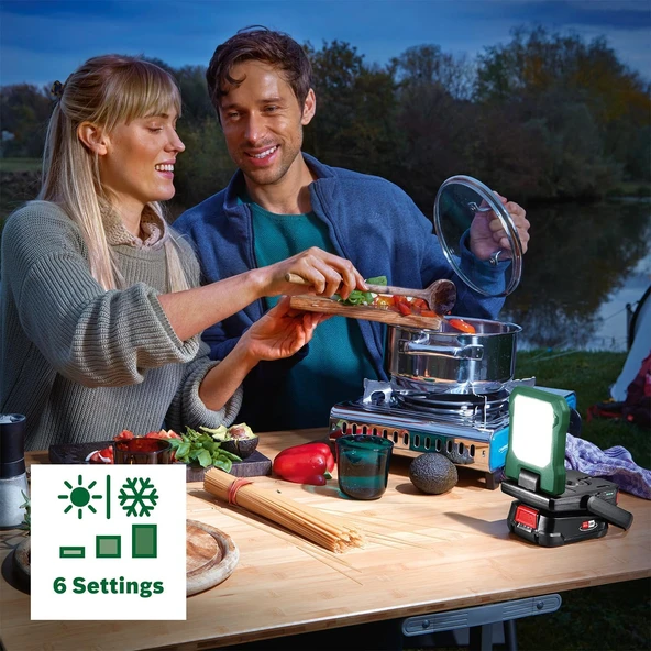 Bosch Easyspotlight 18v-400 Akülü Lamba Solo - 06039A1200 - 5