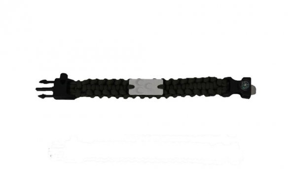 Paracord Tactical Magnezyum Hilal Bileklik - 2