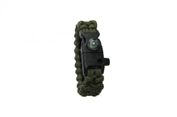 Paracord Tactical Magnezyum Hilal Bileklik - 4