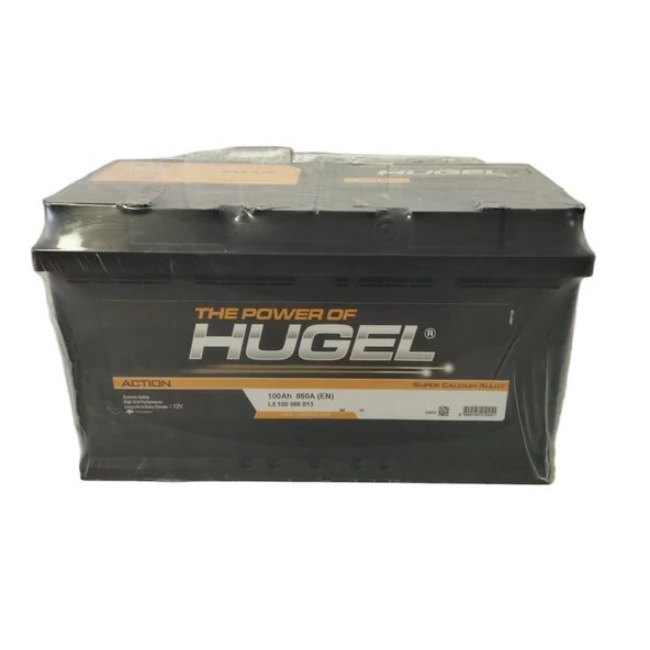 Hugel Akü 12 V 100 Ah Amper 860 A(En - 2
