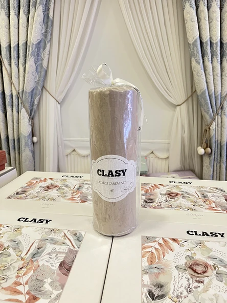 Clasy Minel Çift Kişilik Lastikli Çarşaf Seti - 3