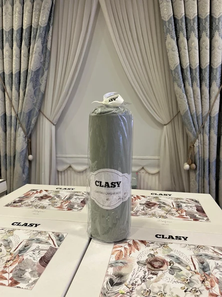Clasy Minel Çift Kişilik Lastikli Çarşaf Seti - 2