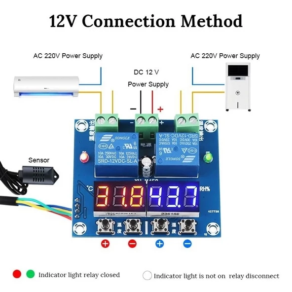 XH-M452 Dijital Termostat - Resim 4