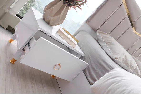 Palermo Komodin Beyaz Ücretsiz Nakliye - 2