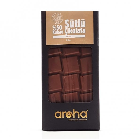 Aroha  50 Kakao Sütlü Çikolata 80g