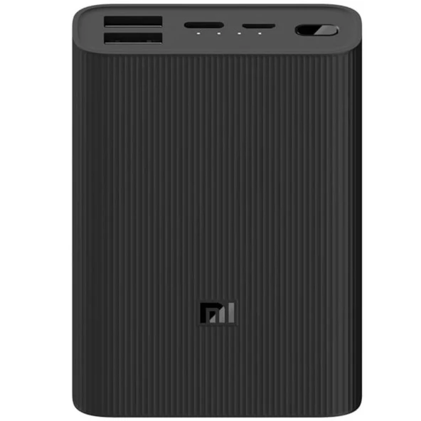 Xiaomi 10000mAh Mi Powerbank 3 Ultra Compact Siyah