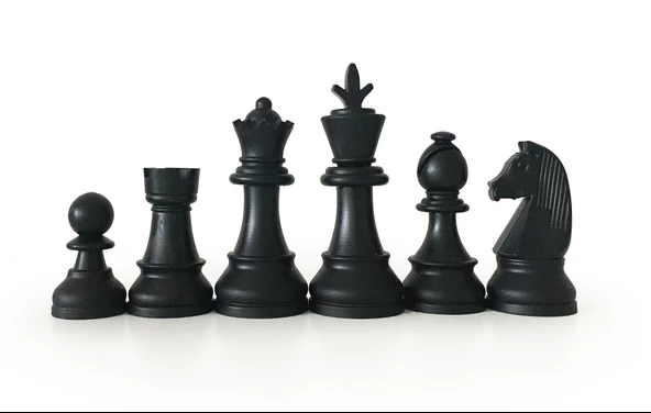 Star Plastik Turnuva Boy Satranç Taşları Takımı - 6