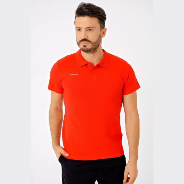 Uhlsport Erkek Polo Pamuk Marvın T-Shirt Kırmızı 3201124