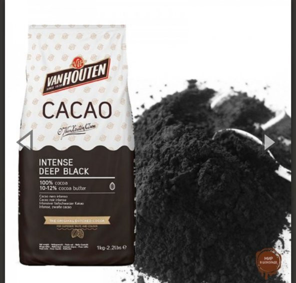 CALLEBAUT BARRY VAN HOUTEN BLACK KAKAO TOZU 1 KG