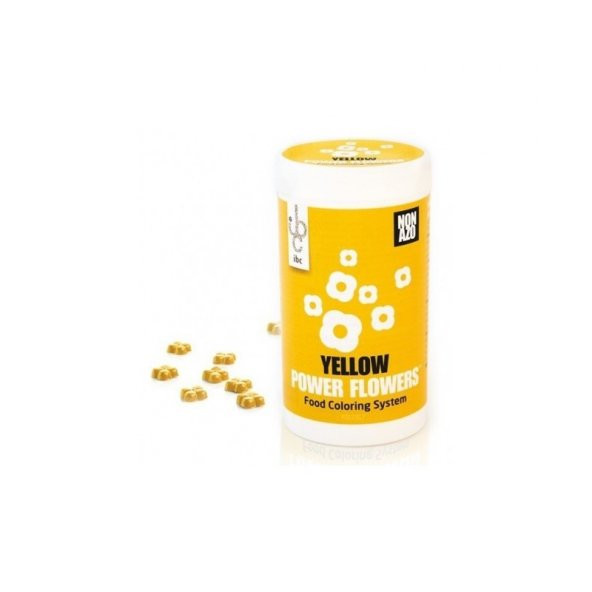 CALLEBAUT IBC POWER FLOWER YELLOW BOYA 50 GR