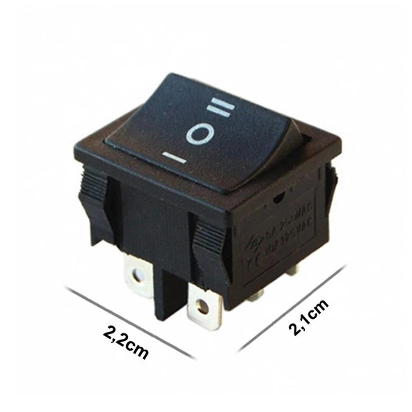 FS-18 Anahtar Geniş On Off On 6 Bacak