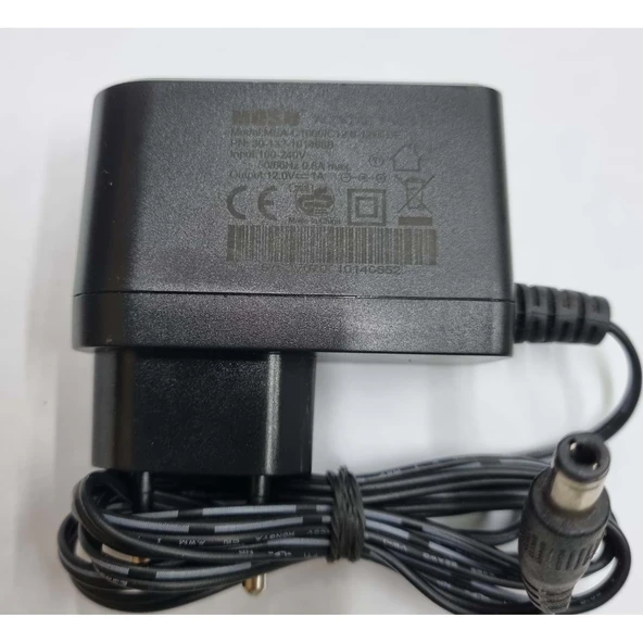 Zyxel 3312-1312-3625-8623 VDSL2/Modem Roter Adaptörü 12 V 1 A 5.5x2.5 uç+Hediye - 5
