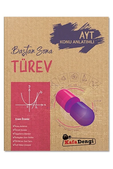 AYT Baştan Sona Türev Kafa Dengi Yayınları