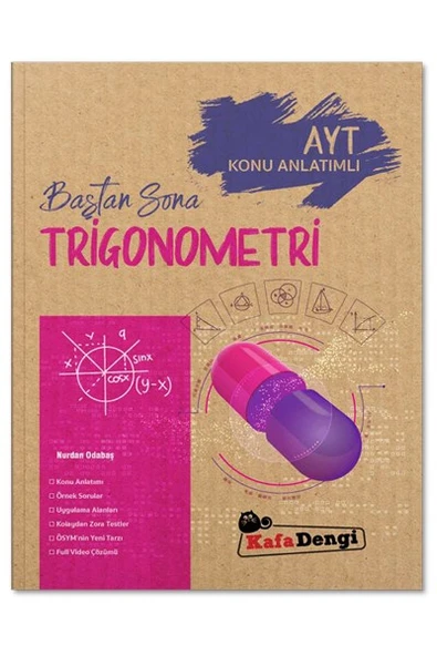 AYT Baştan Sona Trigonometri Kafa Dengi Yayınları