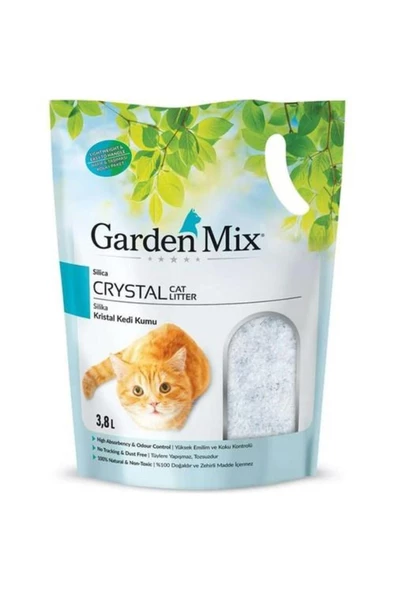 Gardenmix Sılıca Kedi Kumu 1.4 Kg - 3.8 L