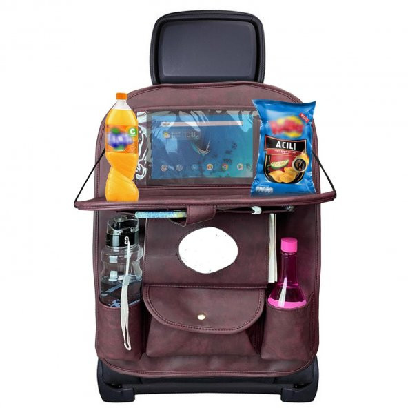 Masalı Deri Organizer Car Sitbag - 9