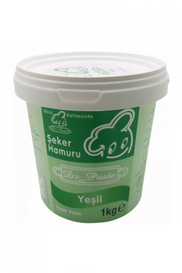 Dr Paste Yeşil Şeker Hamuru 1 kg