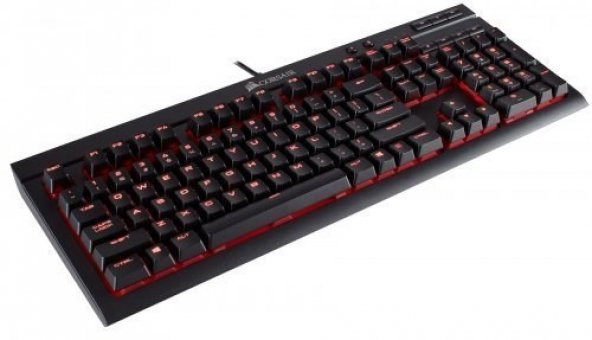 Corsair K68 CH-9102020-TR  Kırmızı Led Cherry MX Red Türkçe Mekanik Oyuncu Klavyesi - 3